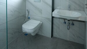 Bathroom in 3 BHK Apartment at My Home Sayuk, Tellapur – for Sale
