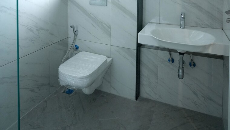 Bathroom, my-home-sayuk 3 Bedroom 1926 Sq.Ft. Apartment In Tellapur Hyderabad 9606886