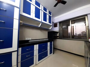 Kitchen in 3 BHK Apartment at Raheja Solitaire, Goregaon West – for Rent
