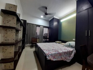 Bedroom in 3 BHK Apartment at Raheja Solitaire, Goregaon West – for Rent