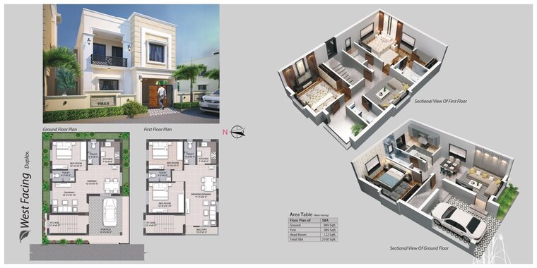 Floor Plan, doordarshan colony 3 Bedroom 2100 Sq.Ft. Villa In Doordarshan Colony Bhubaneswar 10397979