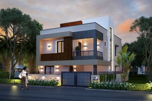 3 BHK Villa – Exterior View View at Pubasasan - for Sale