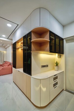 Kitchen in 2 BHK Apartment at Amanora Gold Towers, Hadapsar – for Sale