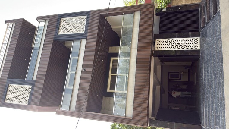 Exterior View, new palam vihar phase 1 5 Bedroom 3600 Sq.Ft. Independent House In New Palam Vihar Phase 1 Gurgaon 10397998