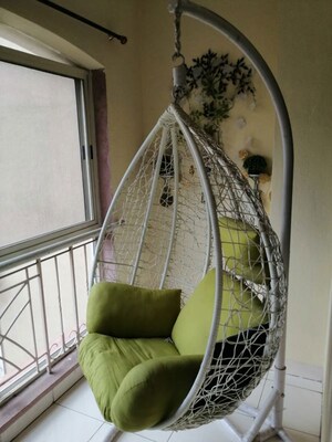 Staircase in 3 BHK Apartment at Akme Ballet, Doddanekundi – for Rent