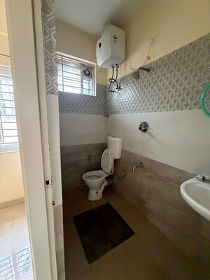 Bathroom in 3 BHK Apartment at Banashankari 3rd Stage – for Rent