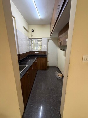 Kitchen in 3 BHK Apartment at Banashankari 3rd Stage – for Rent