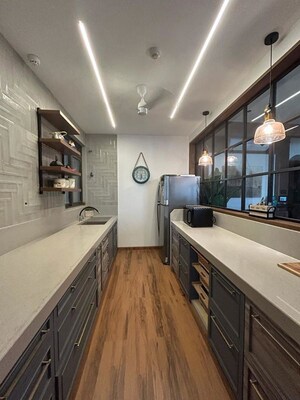 Kitchen in 3 BHK Apartment at Lodha Trump Tower, Worli – for Sale