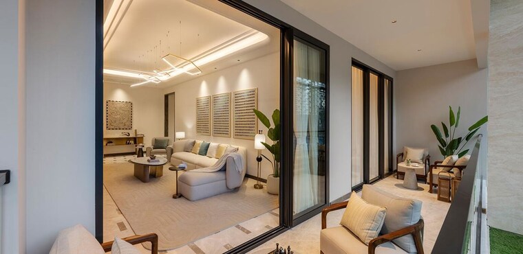 Living Room, lodha-the-park 4 Bedroom 2113 Sq.Ft. Apartment In Worli Mumbai 10398119