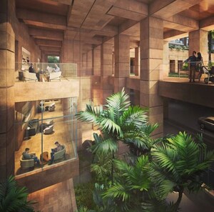 Balcony in 3.5 BHK Apartment at Conscient Hines Elevate, Sector 59 – for Sale