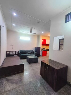 Living Room in 1 RK Builder Floor at Medi City – for Rent
