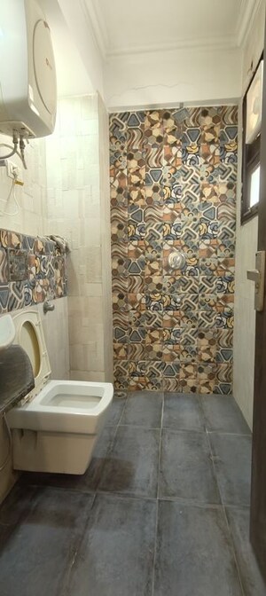 Bathroom in 3 BHK Apartment at Vasant Kunj – for Rent