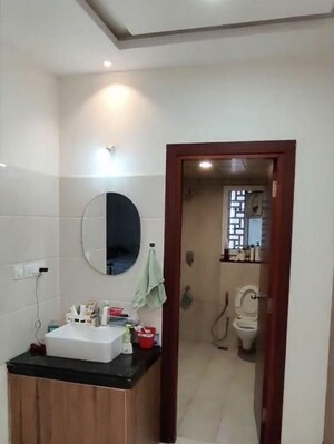 Bathroom in 3 BHK Apartment at Aparna Cyber Life, Nallagandla – for Rent