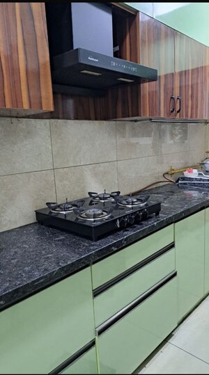 Kitchen in 2 BHK Apartment at Prestige High Fields, Gachibowli – for Rent