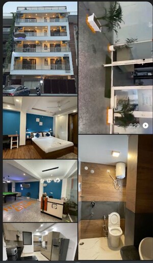 Kitchen in 2 BHK Builder Floor at Sector 52 – for Rent