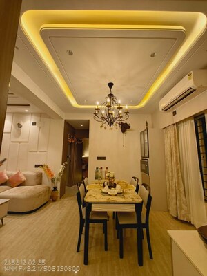 Dining area in 2 BHK Builder Floor at Garia – for Sale