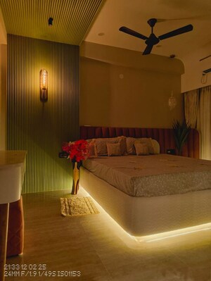 Bedroom in 2 BHK Builder Floor at Garia – for Sale