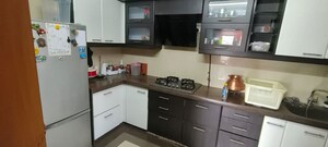 Kitchen in 3 BHK Apartment at DB Realty Shagun Towers, Goregaon East – for Rent