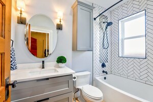 Bathroom in 1 BHK Apartment at Ganga Nagar – for Sale