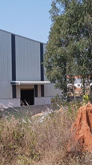  Warehouse – Exterior View View at Sompura Industrial, Dobbaspet - for Rent