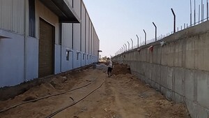  Warehouse – Exterior View View at Sompura Industrial, Dobbaspet - for Rent