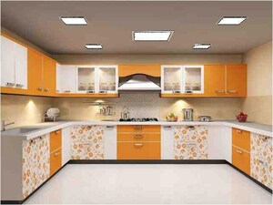 Kitchen in 1 BHK Apartment at Bharat Vihar  – for Sale