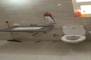 Bathroom in 3 BHK Apartment at Ansal Crown Heights, Sector 80 – for Rent