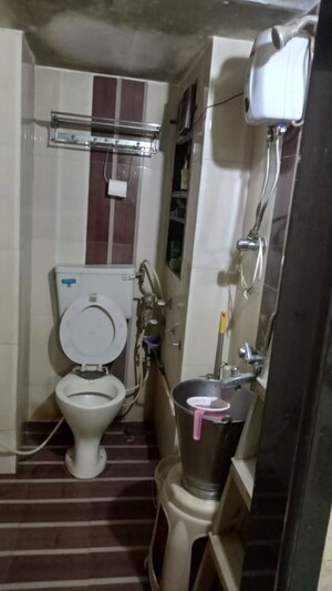 Bathroom in 2 BHK Apartment at Nav Man Mandir CHS, Borivali West – for Sale