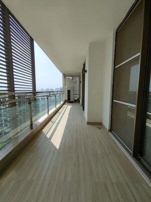 Balcony in 4 BHK Apartment at M3M Golf Estate, Sector 65 – for Rent