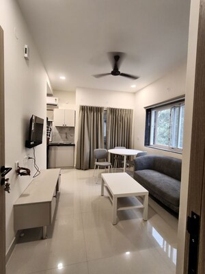 Team Area in 1 BHK Apartment at BM Residency Kondapur, Kondapur – for Rent