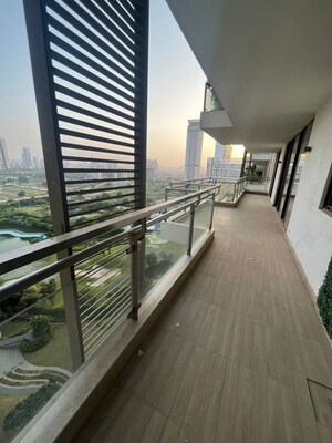 Balcony in 3 BHK Apartment at M3M Golf Estate, Sector 65 – for Rent