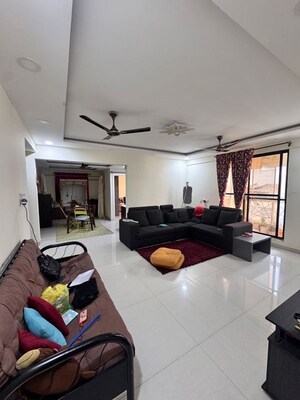 Living Room in 3 BHK Apartment at Green Mansion Whitefield, Whitefield – for Sale
