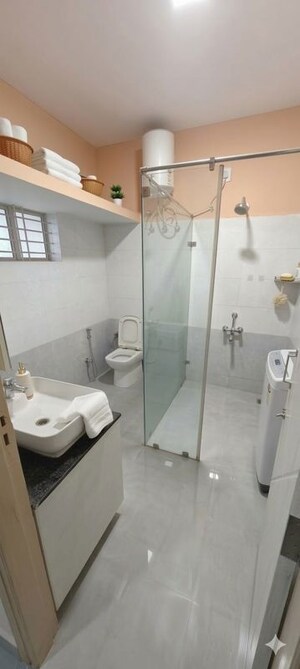 Bathroom in 3 BHK Apartment at Green Mansion Whitefield, Whitefield – for Sale