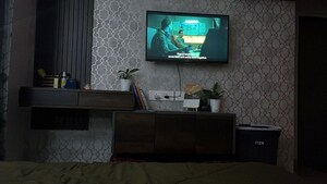 Living Room in  Apartment at Nyati Elysia, Kharadi – for Rent