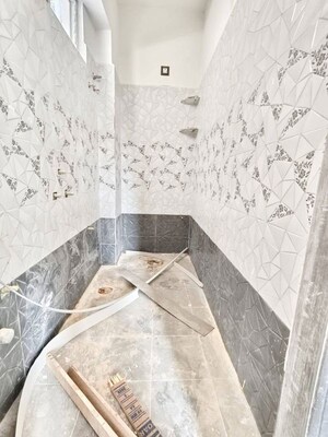 Bathroom in 1 BHK Apartment at BM Residency Kondapur, Kondapur – for Rent