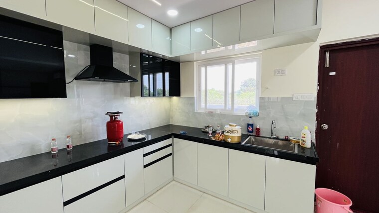 Kitchen, sark-garden-villas 3.5 Bedroom 2600 Sq.Ft. Villa In Mokila Hyderabad 10398443