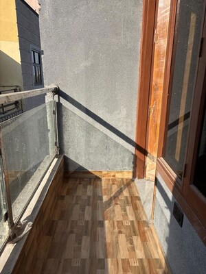 Balcony in 1 BHK Apartment at Palm Residency Chhatarpur, Chattarpur – for Rent
