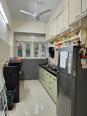 Kitchen in 1 BHK Apartment at Bandra West – for Rent