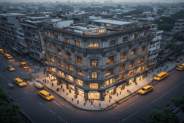 Exterior View, esplanade 5 Bedroom 28800 Sq.Ft. Independent House In Esplanade Kolkata 10398480