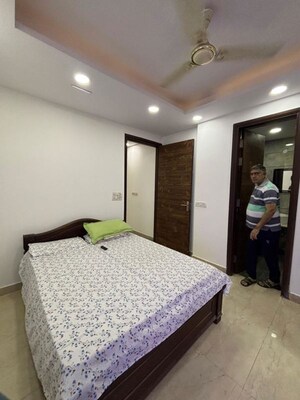 Bedroom in 3 BHK Builder Floor at Rajouri Garden – for Sale