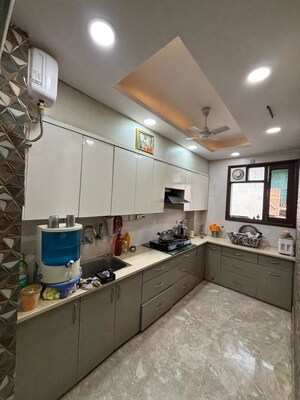 Kitchen in 3 BHK Builder Floor at Rajouri Garden – for Sale