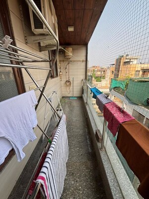 Balcony in 3 BHK Builder Floor at Rajouri Garden – for Sale