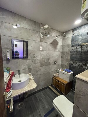 Bathroom in 3 BHK Builder Floor at Rajouri Garden – for Sale
