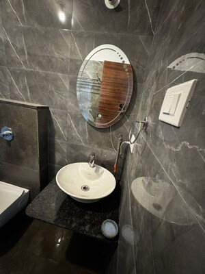 Bathroom in 3 BHK Apartment at Kamgar Putala Vasahat – for Rent