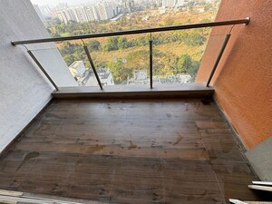 Balcony in 3 BHK Apartment at Kamgar Putala Vasahat – for Rent