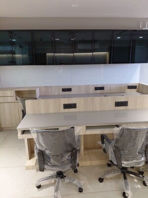 Team Area in  Office Space at Dev Atelier, Prahlad Nagar – for Rent