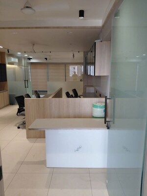 Bathroom in  Office Space at Dev Atelier, Prahlad Nagar – for Rent