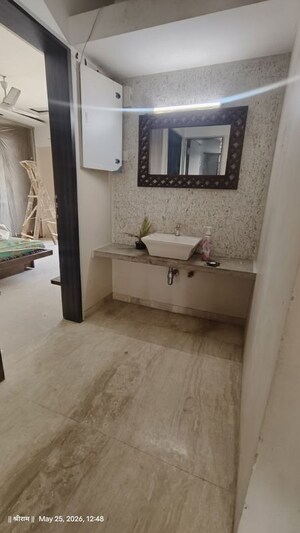 Bathroom in 3 BHK Apartment at Eklavya Colony – for Rent