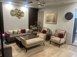 Living Room in 3 BHK Builder Floor at Ramesh Nagar – for Sale