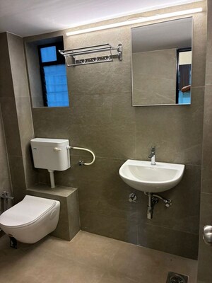Bathroom in 2 BHK Apartment at Bandra West – for Rent